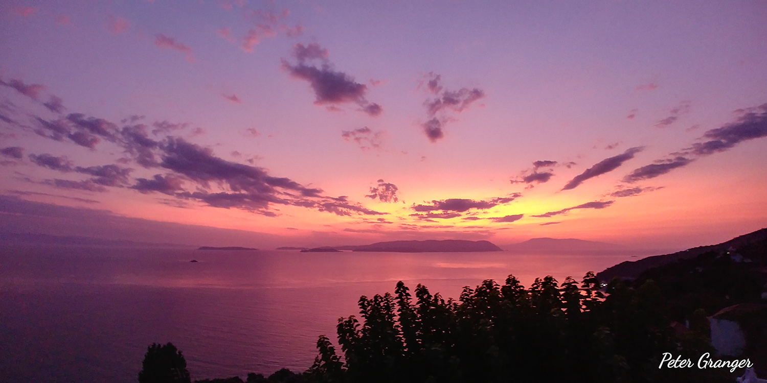 Tramonto a Skopelos