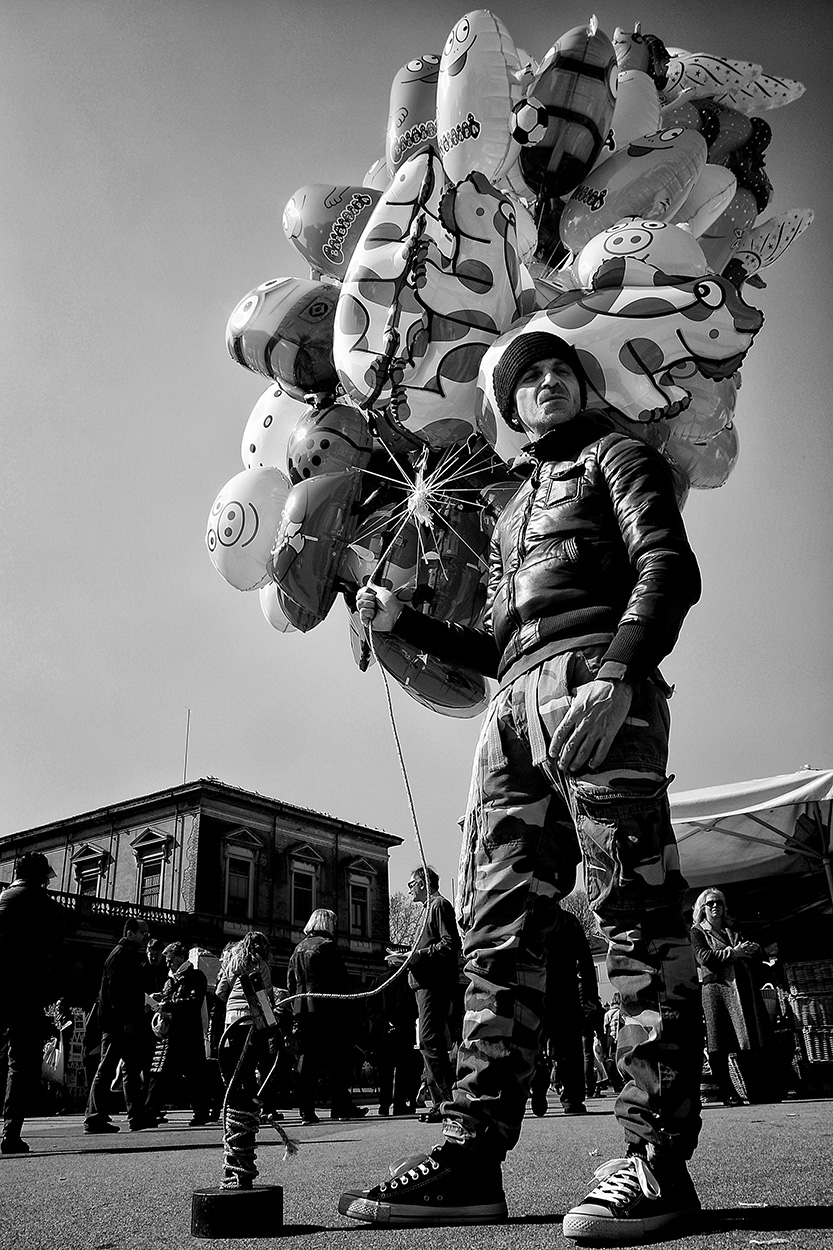 Il venditore di palloncini