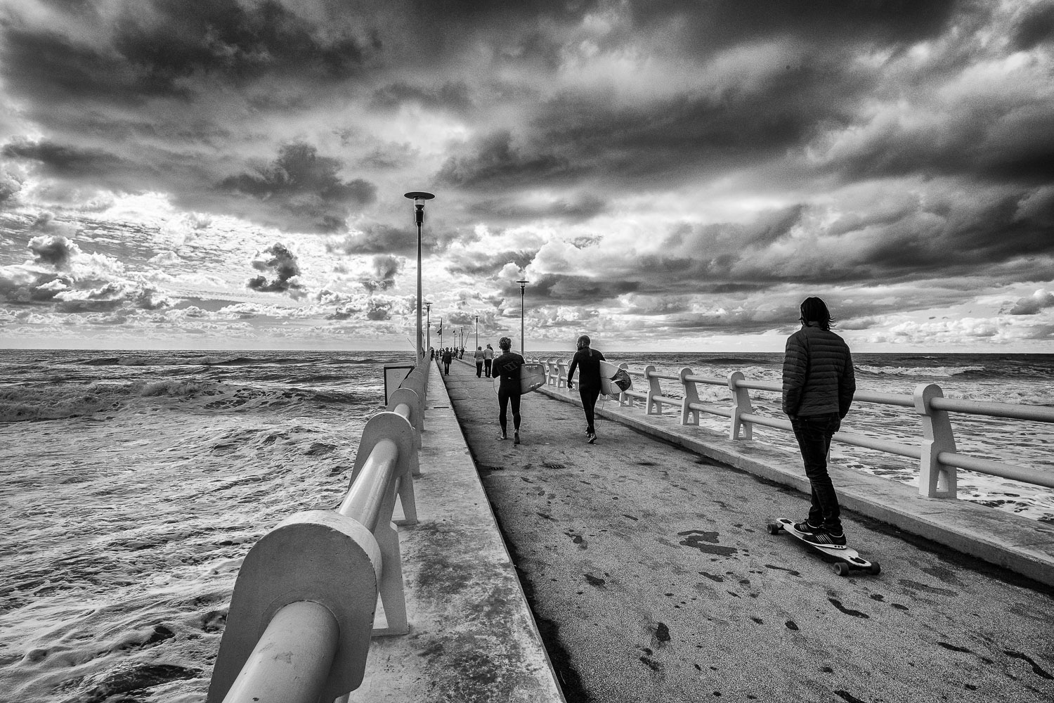 Sul Pontile di Forte