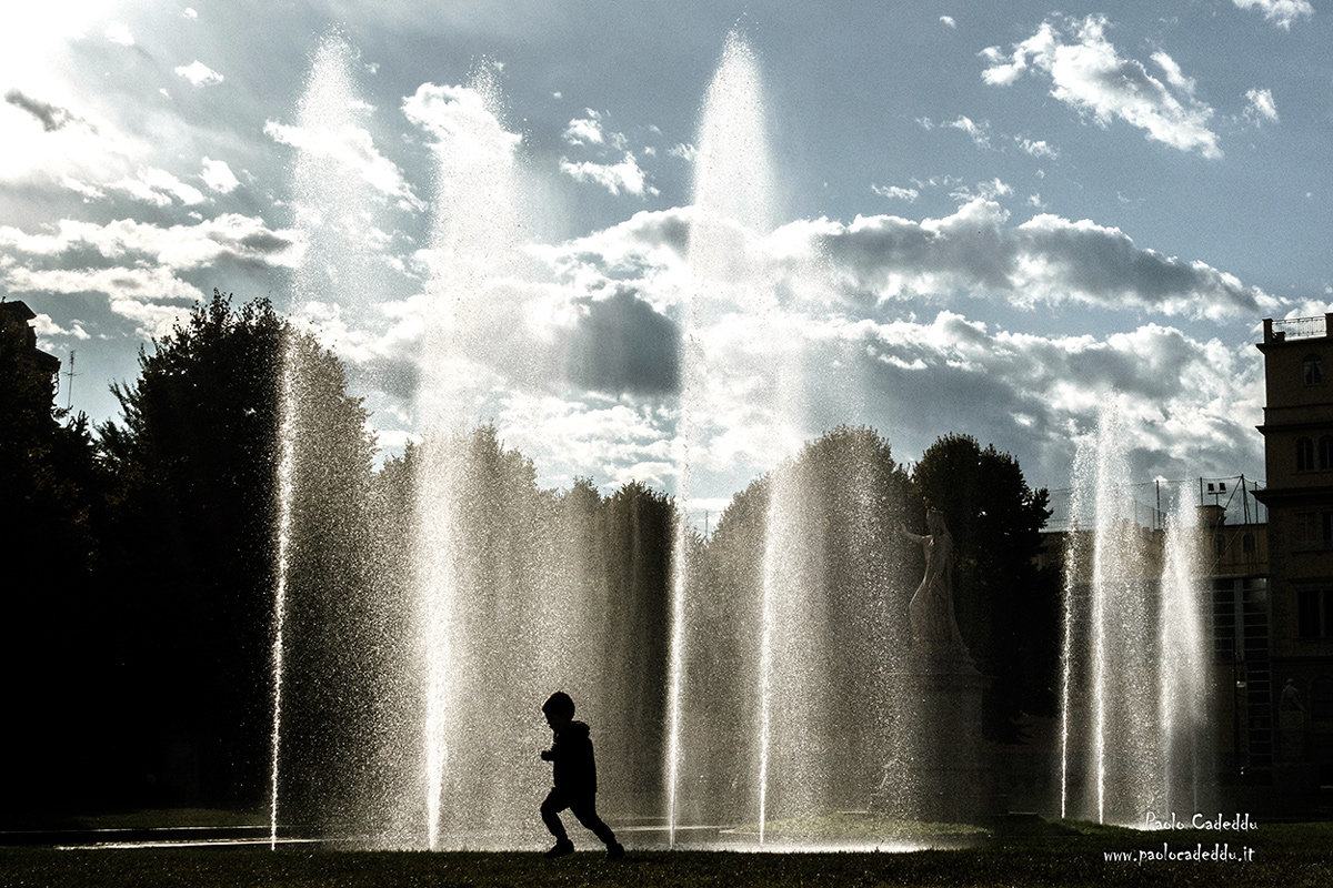 il bambino che corre