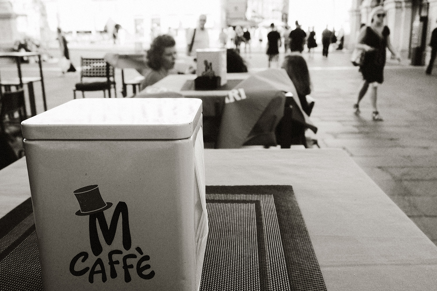 Trieste: tavolino di caff�