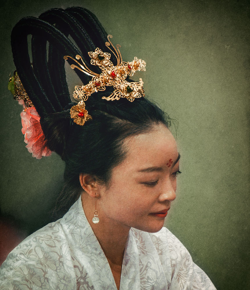 Antica acconciatura.