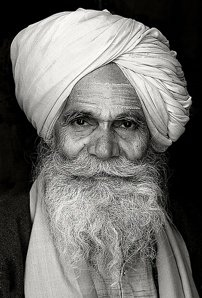 Ritratto in bianco e nero