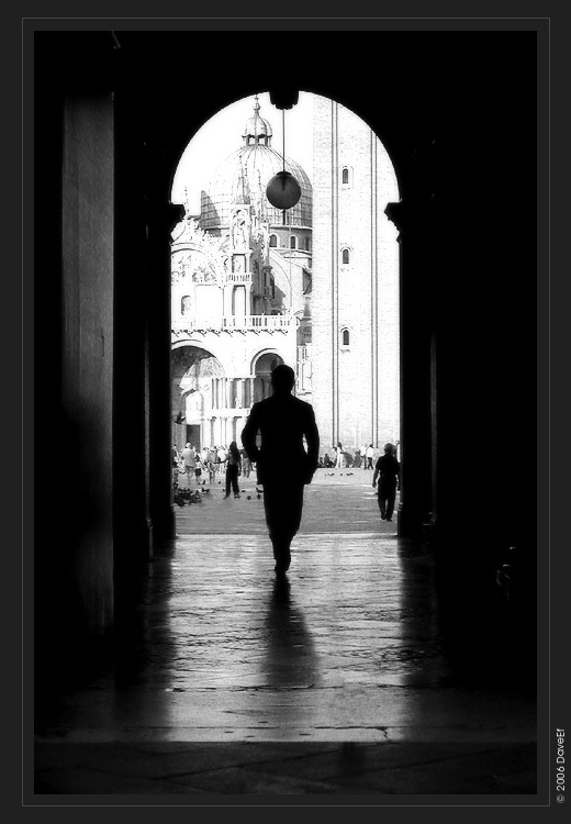 Walking in his shoes