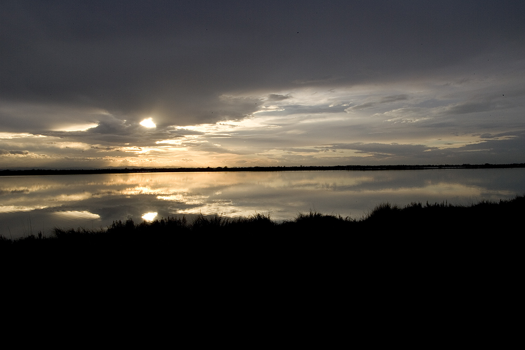 Saline di Cervia al tramonto