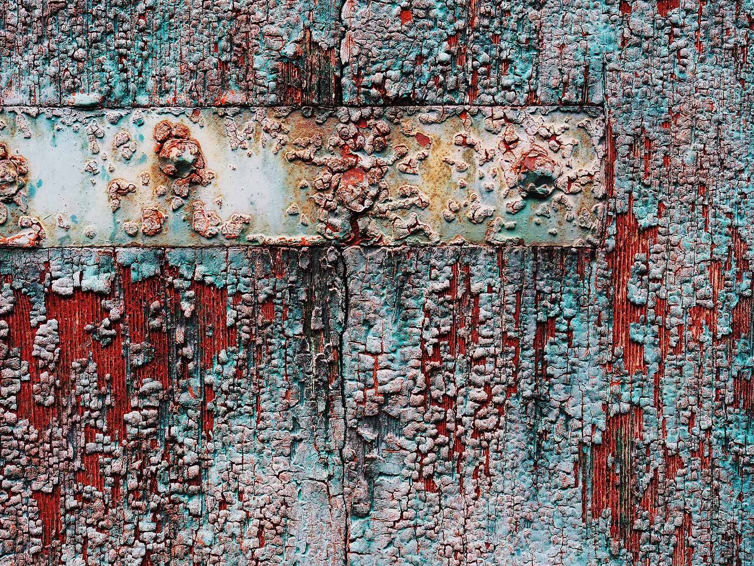 Dettaglio di vecchio balcone