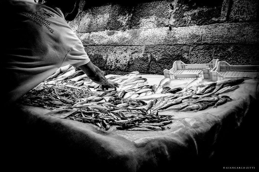Mercato storico del pesce, Catania 2017