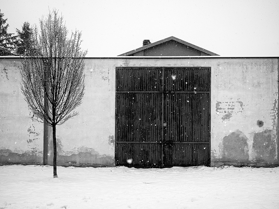 il campetto e la neve