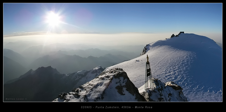 Punta Zumstein, 4563m, Monte Rosa