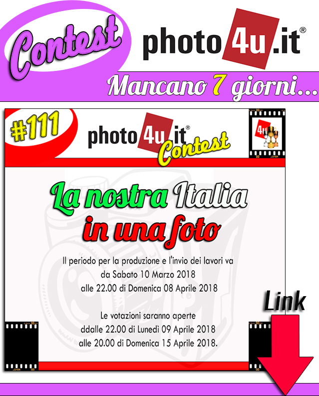 111� Contest La nostra Italia in una foto - Mancano 7 giorni!