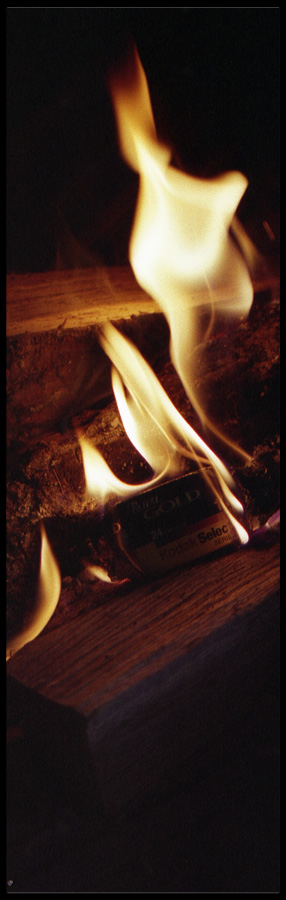 Kodak royal gold 100 in fiamme #2
