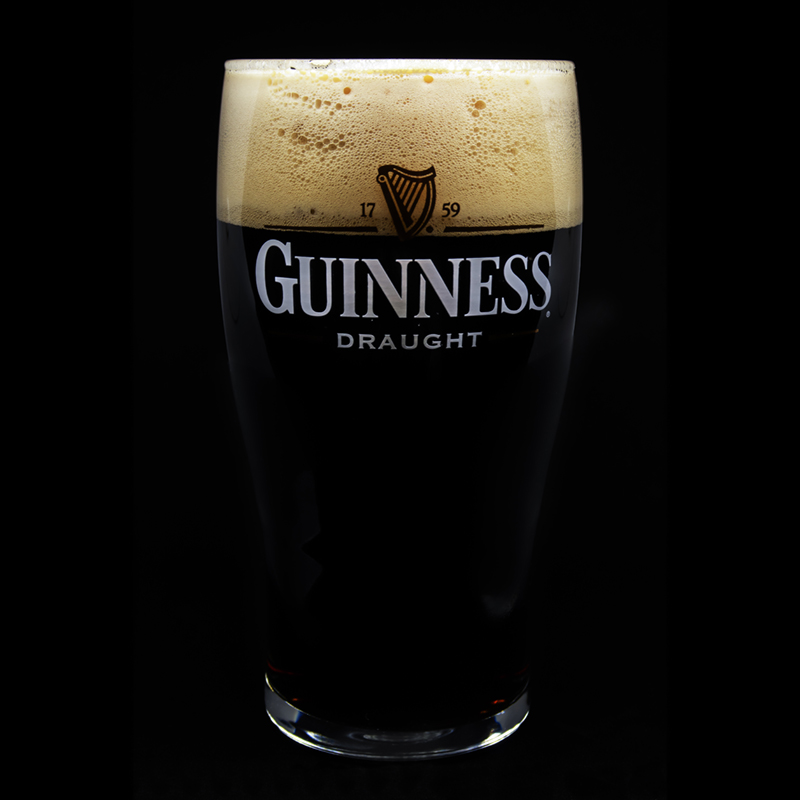 Dark like a Guinness