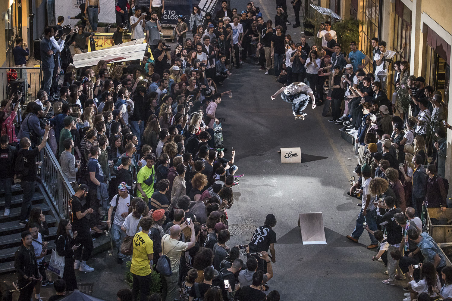 Skateboard contest