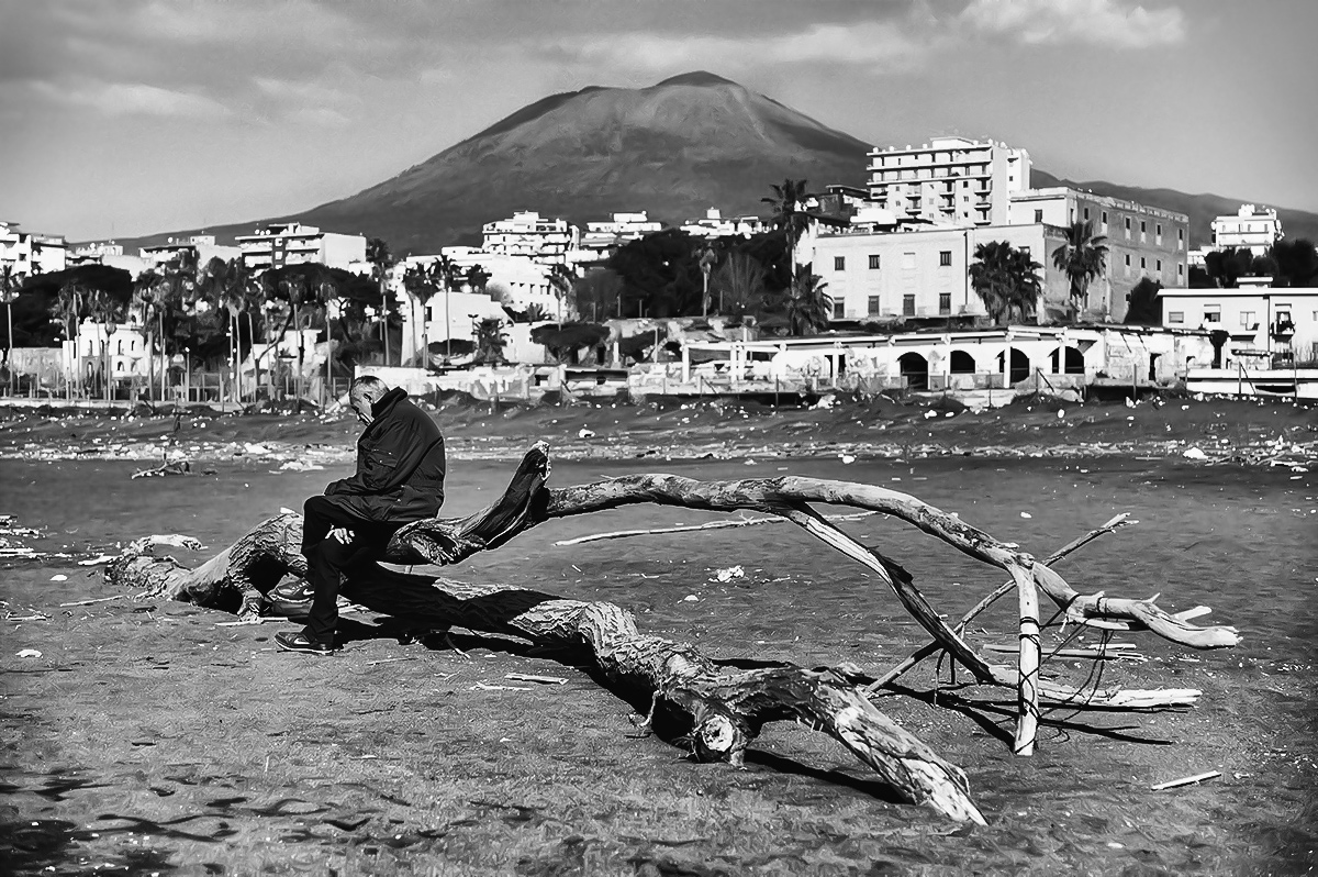 Alle falde del Vesuvio
