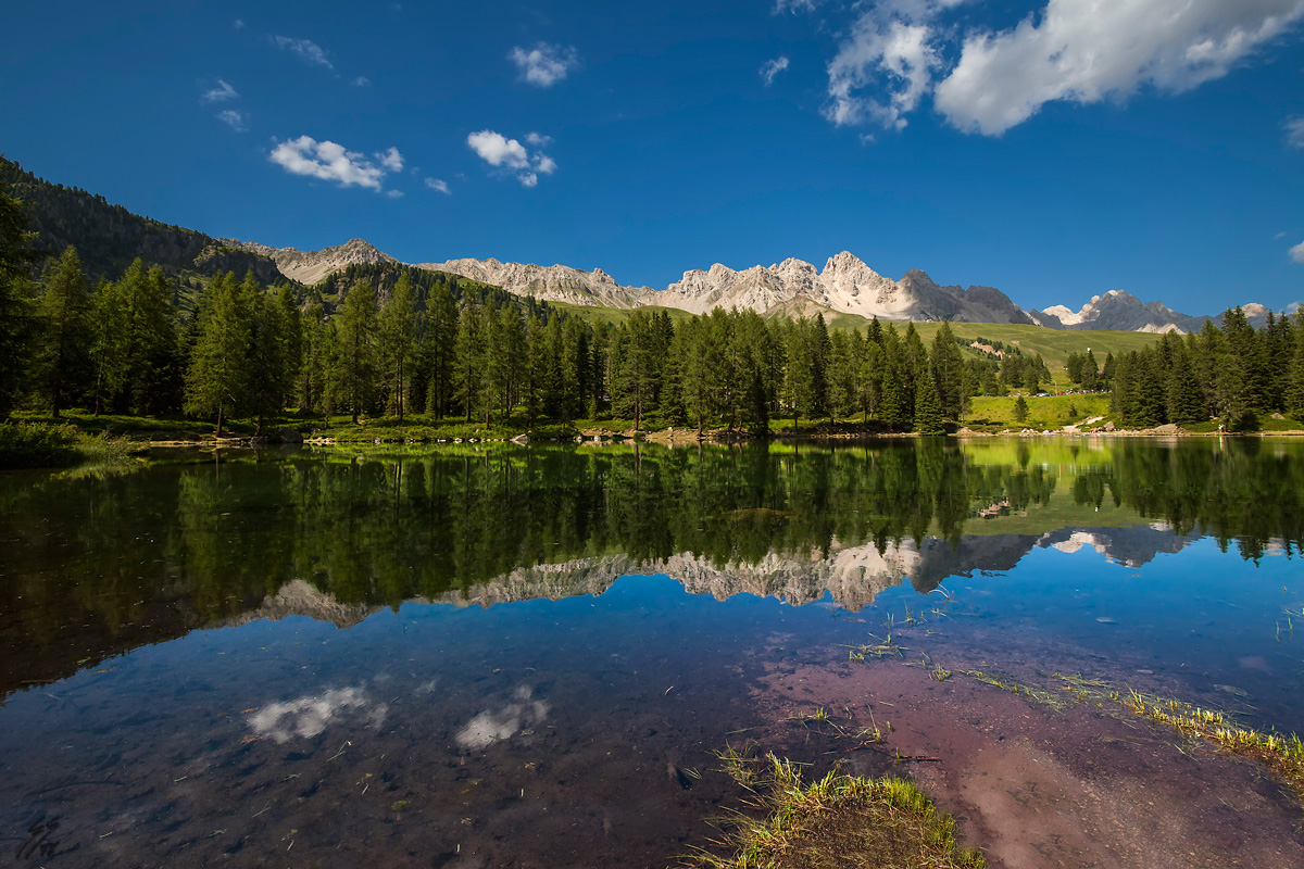 ..lago passo san pellegrino..