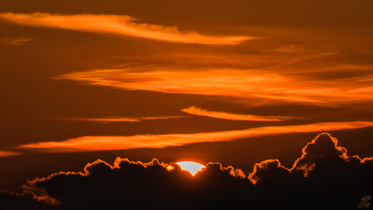 ..the sun's colors..