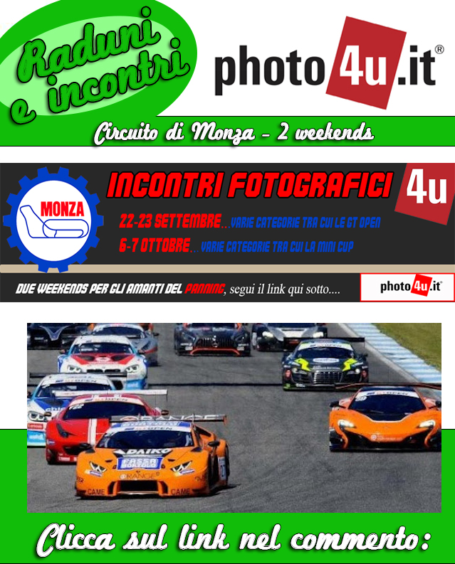 Incontri fotografici p4u: Circuito Monza