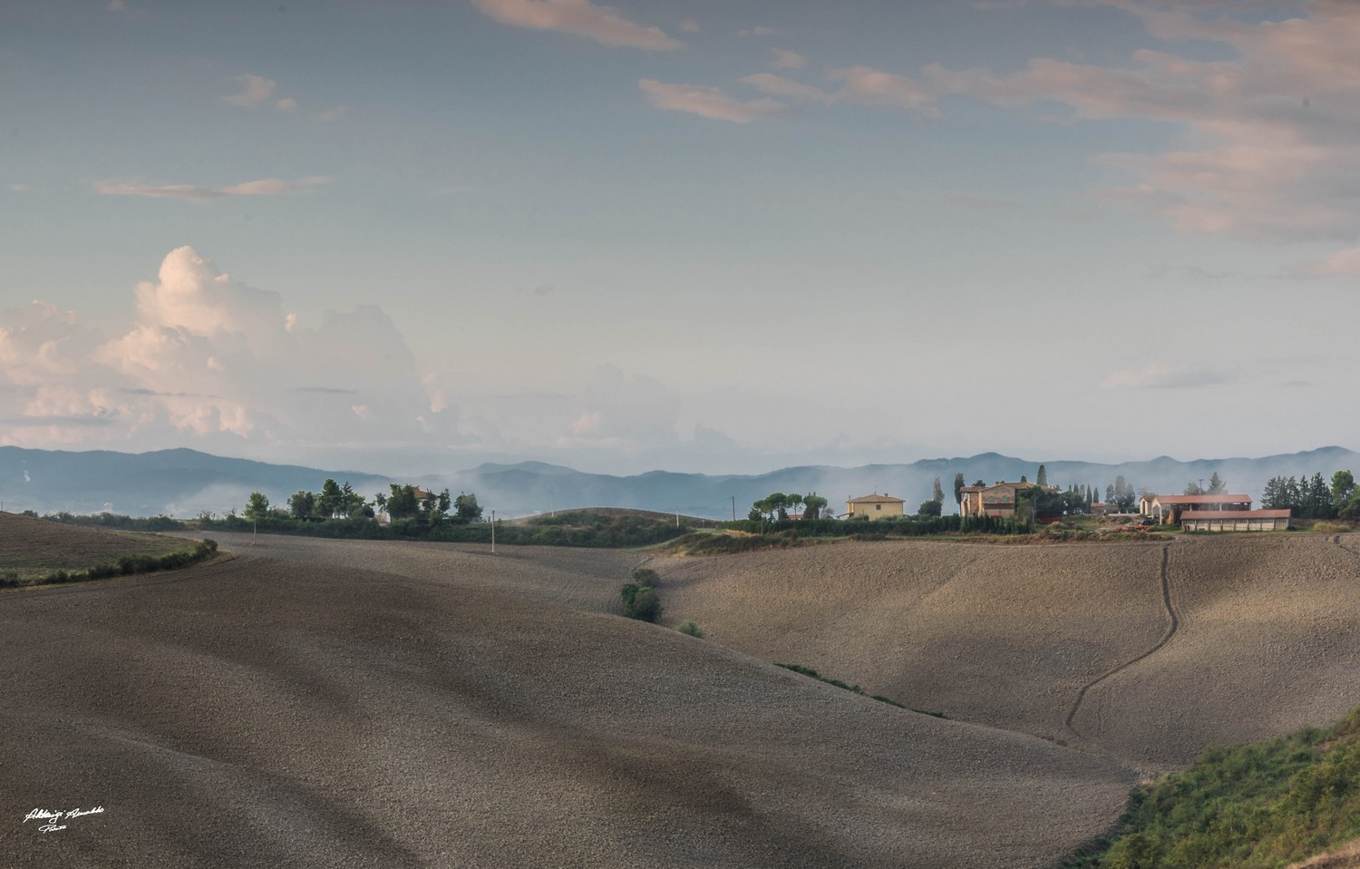 Colline sotto Volterra.
