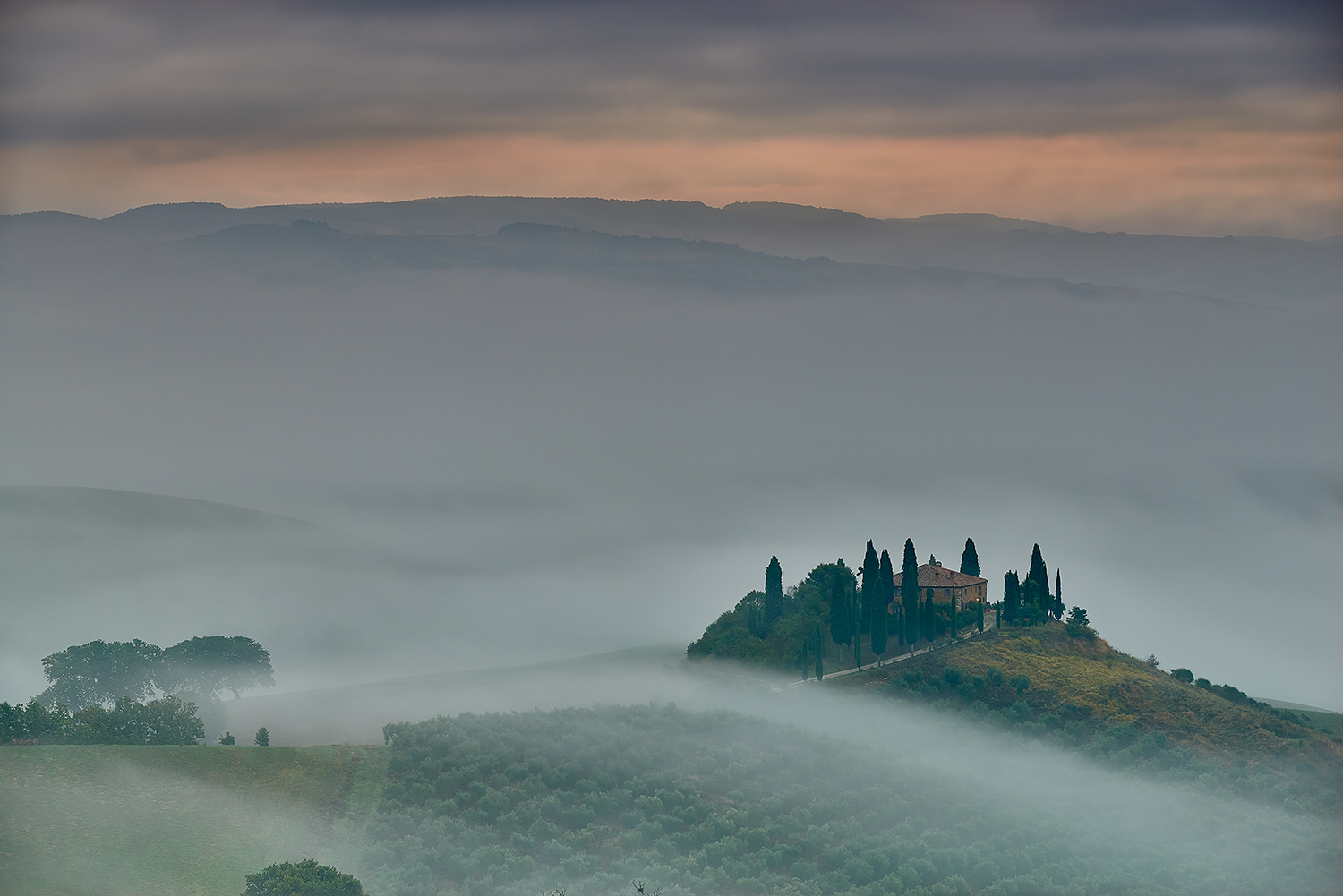 Alba su Podere Belvedere