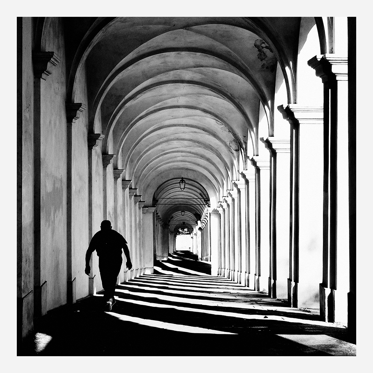 Salendo al santuario