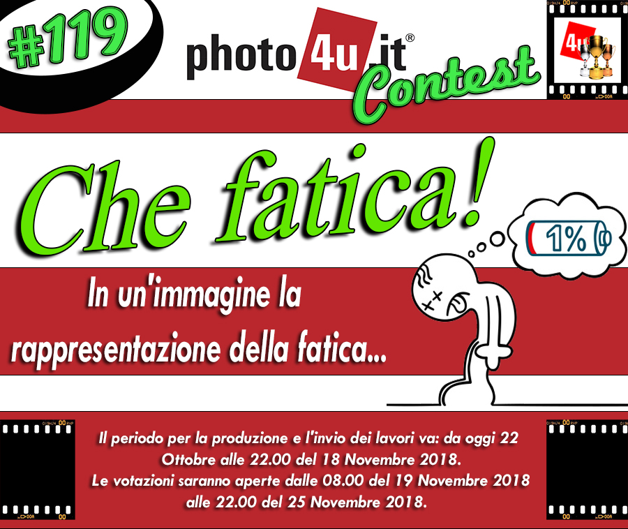 Contest n� 119 - Che fatica!