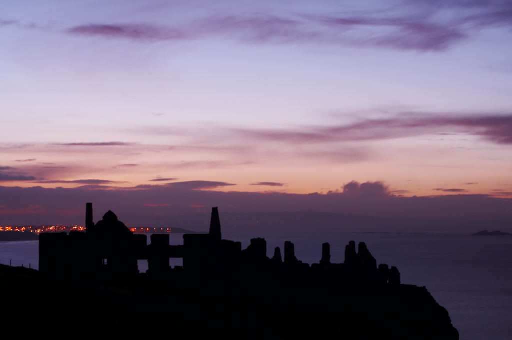Dunluce Castle - Sunset Dunluce Castle - Sunset