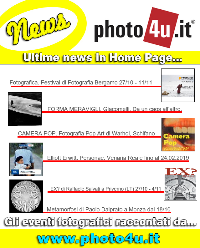 Le news di photo4u.it