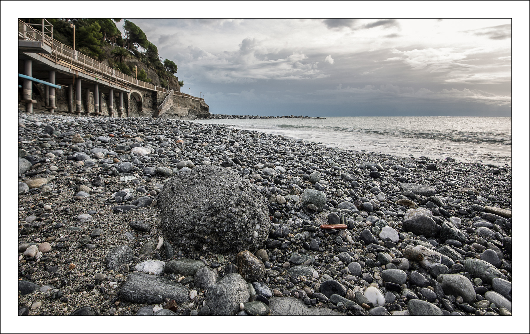 La spiaggia che non c'�...