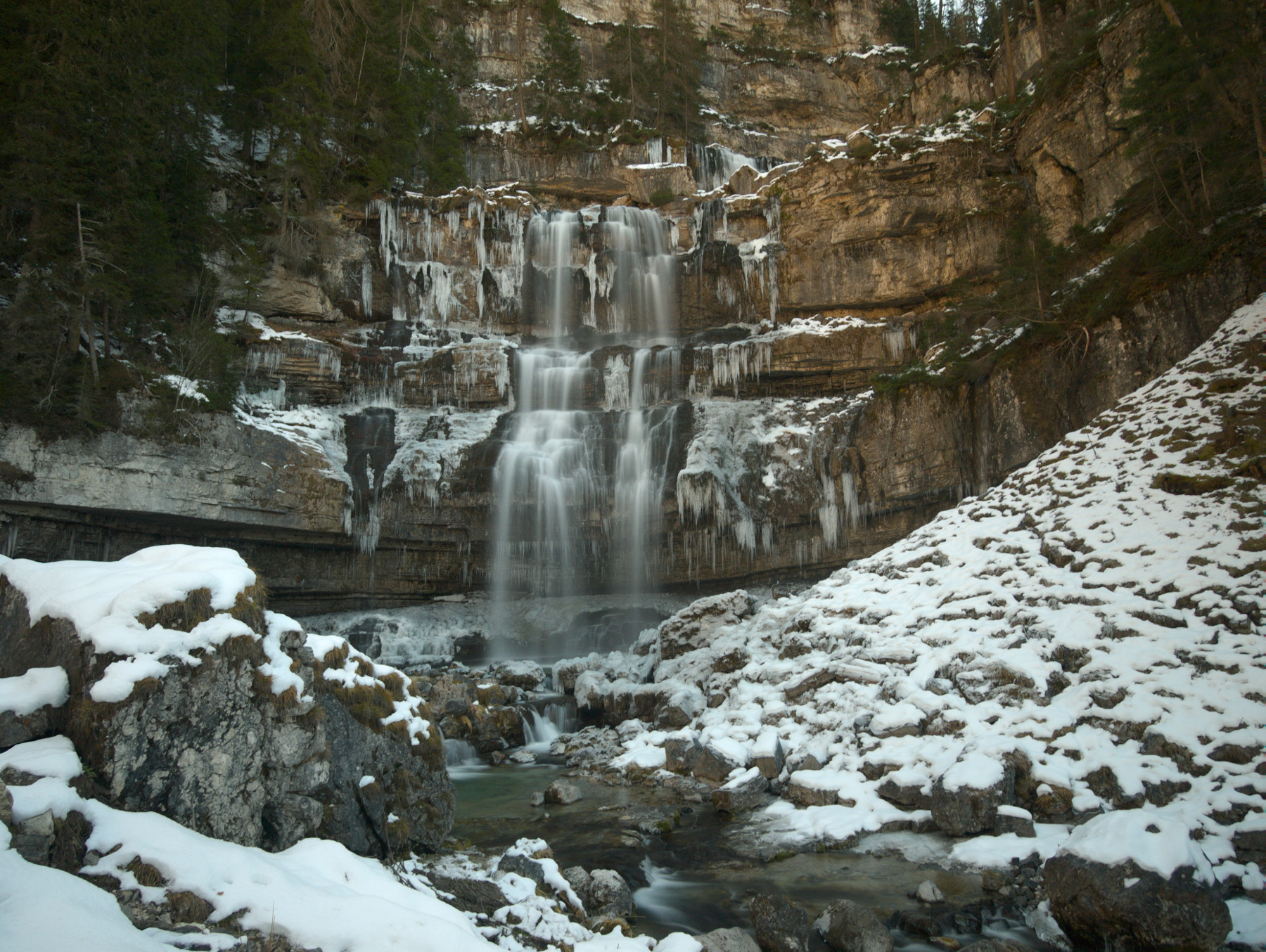 Vallesinella - Cascate di mezzo