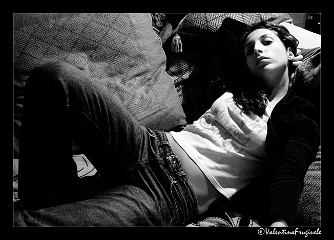 Autoritratto - divano