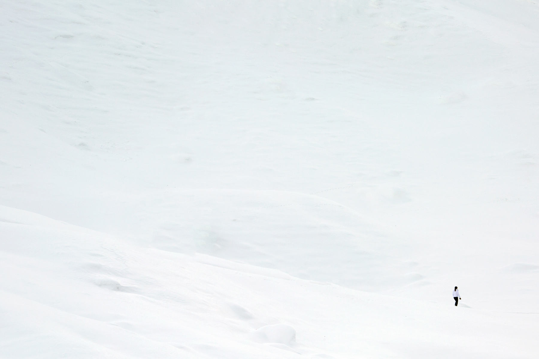 Passeggiando su un mare di neve 2