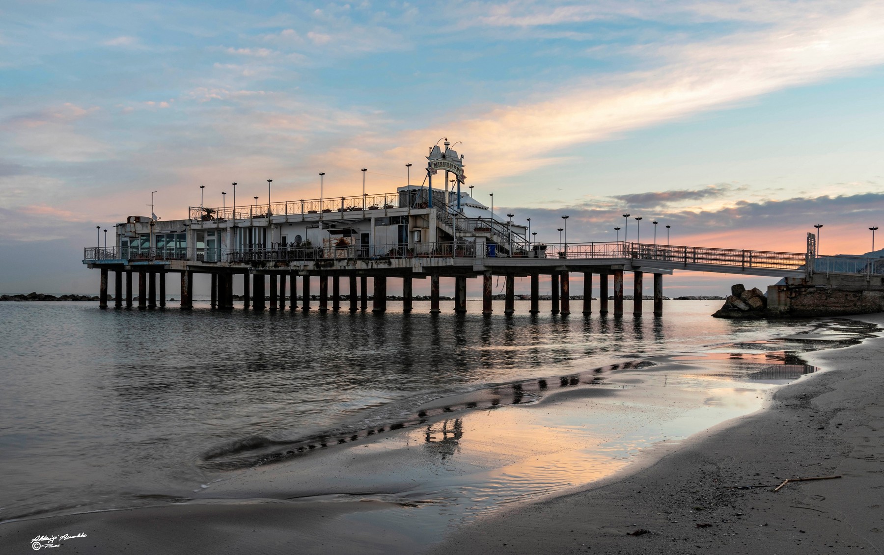 L'alba.. sul Mississipi...