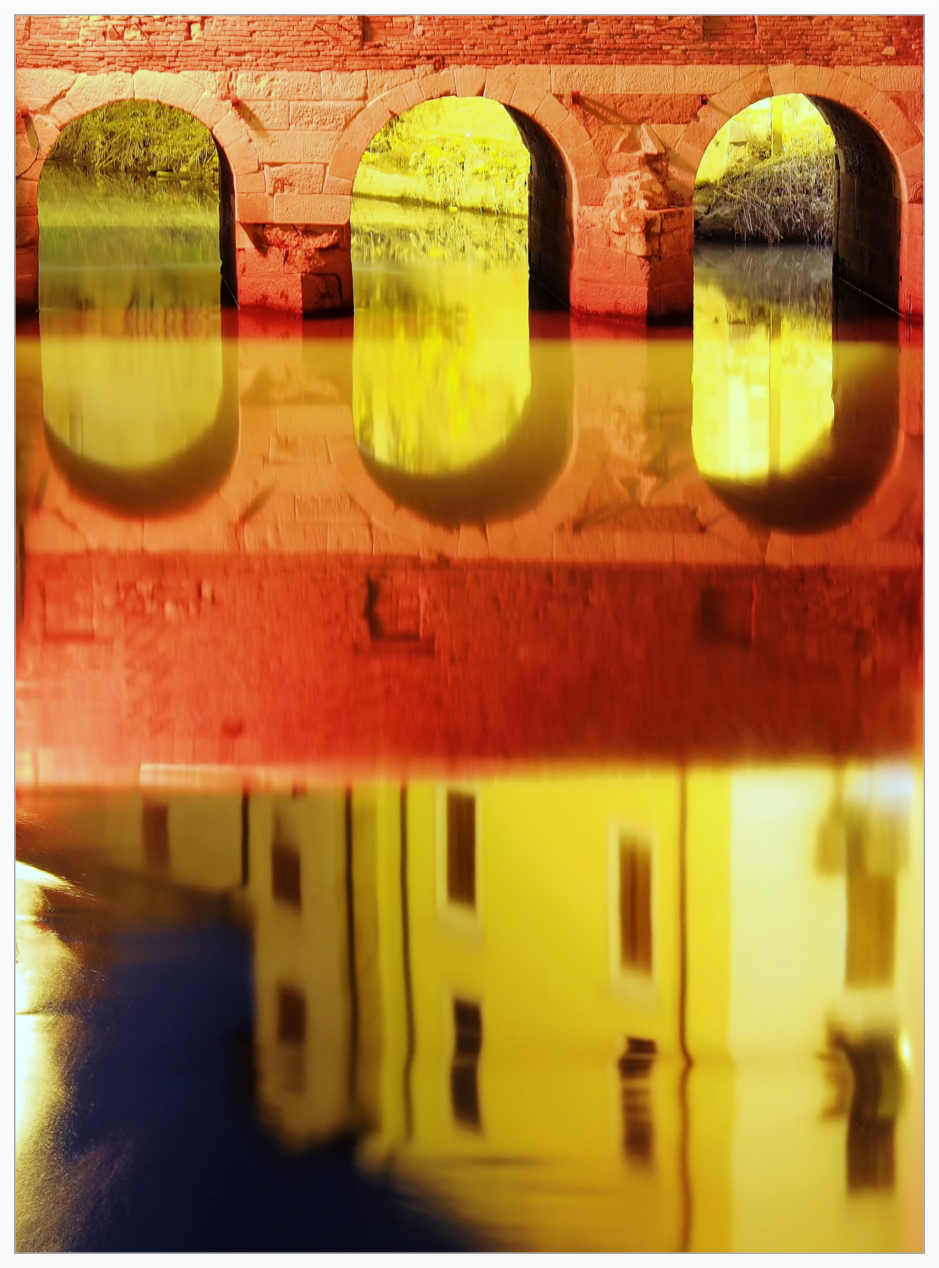 Riflessi notturni sul Retrone