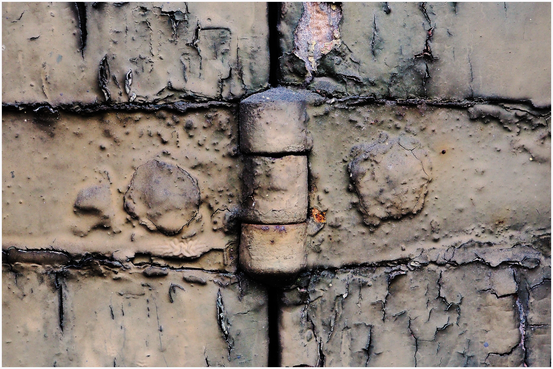 Dettaglio di vecchio balcone