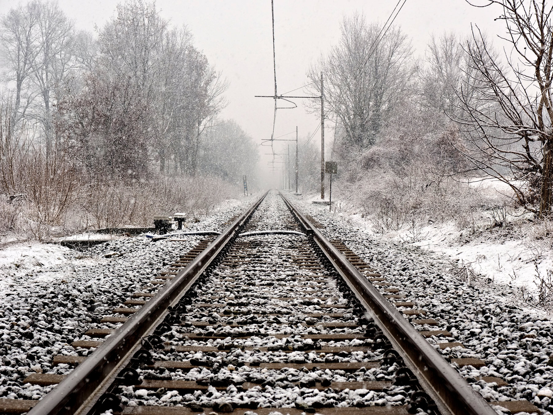 railway winter - la via pi� fredda