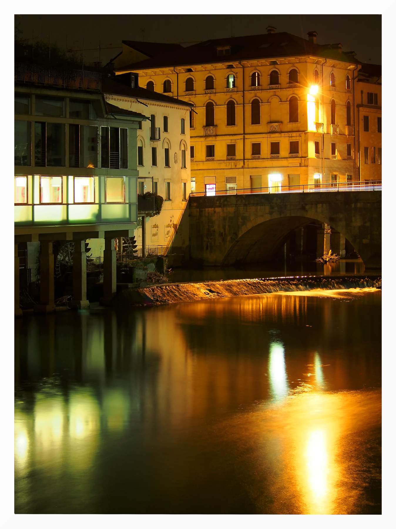 Notturno sul Bacchiglione