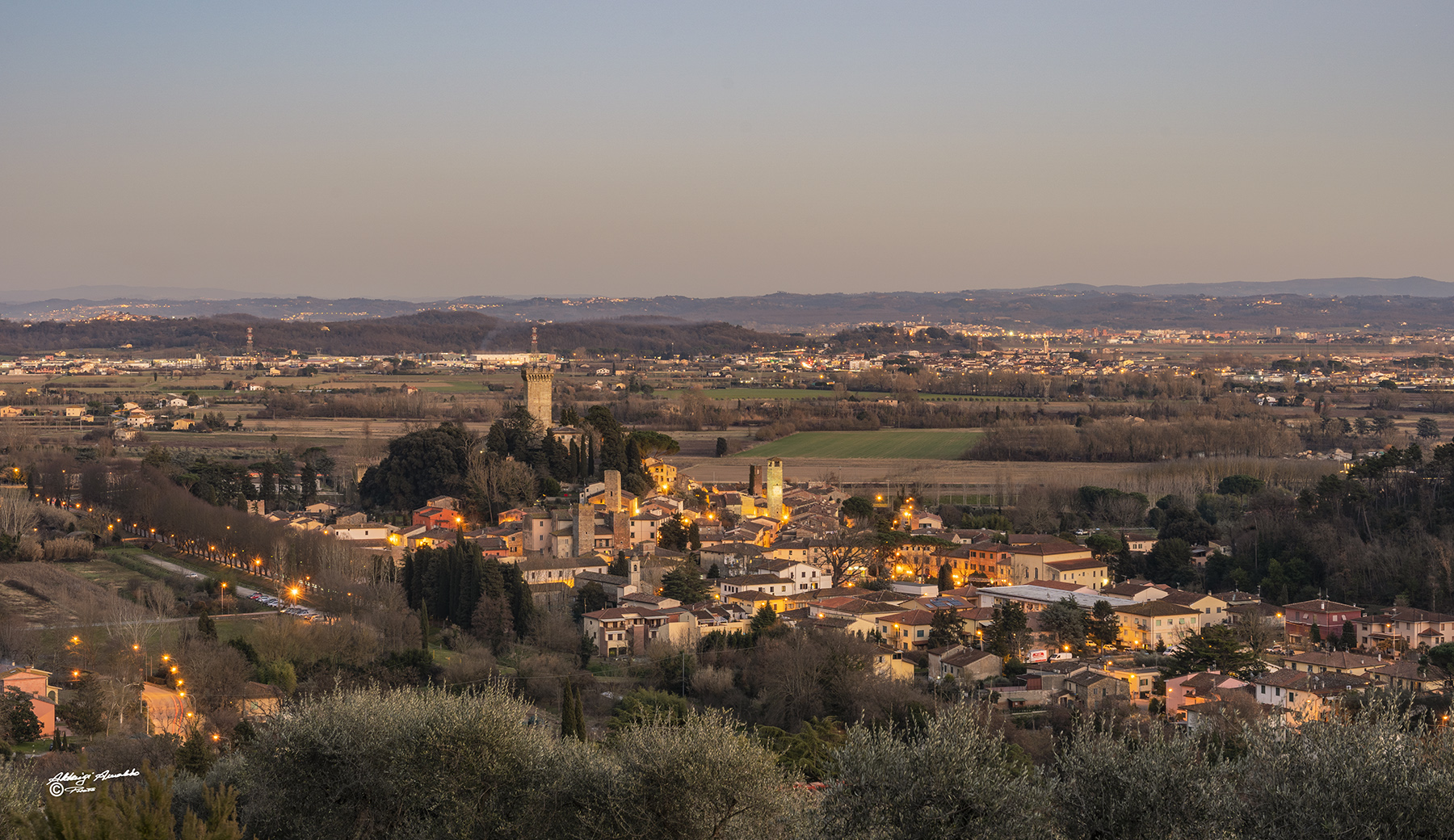Si sta facendo sera...Vicopisano.