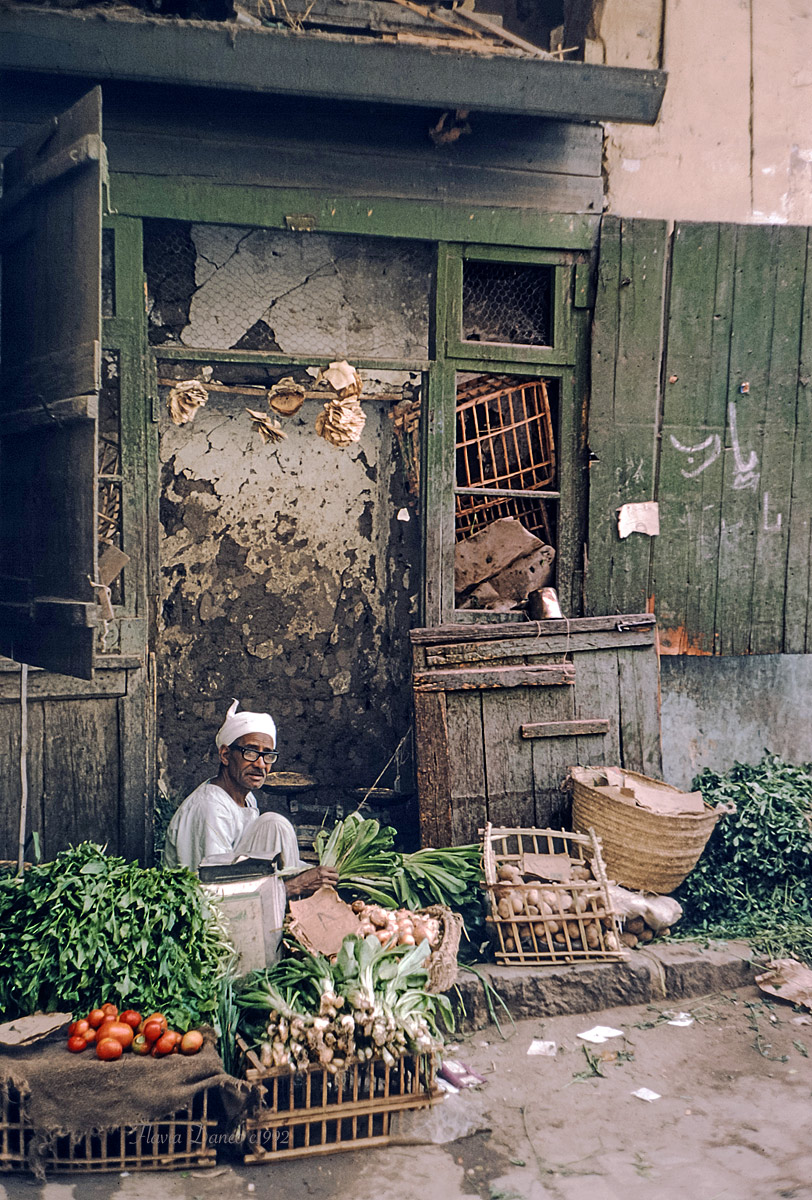 Il venditore di verdura