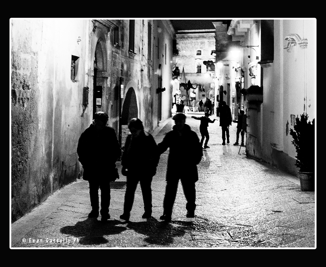 Alla sera a Matera