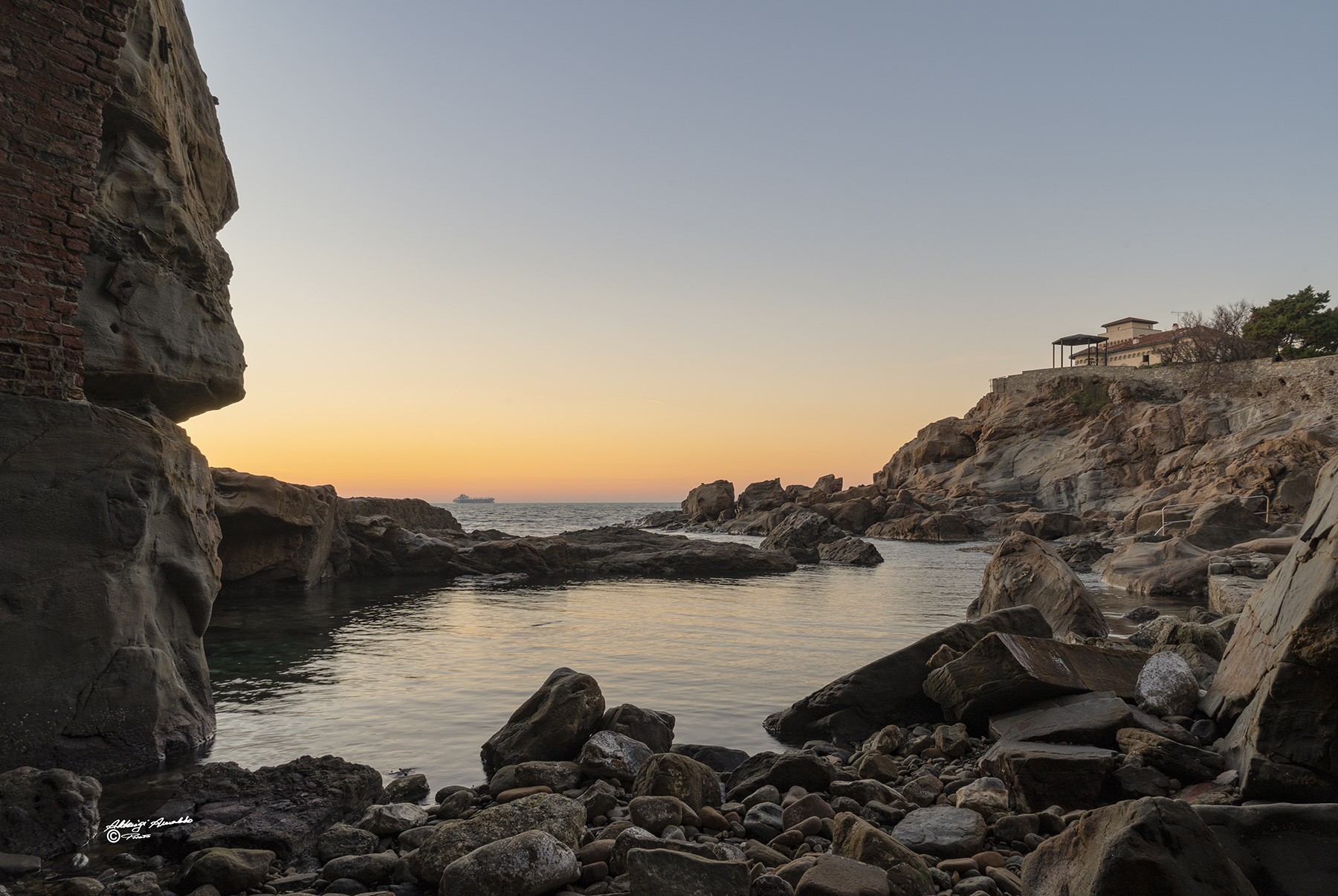 La piccola insenatura...