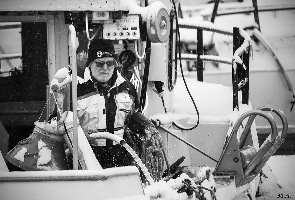 La dura vita dei pescatori alla fine del mondo