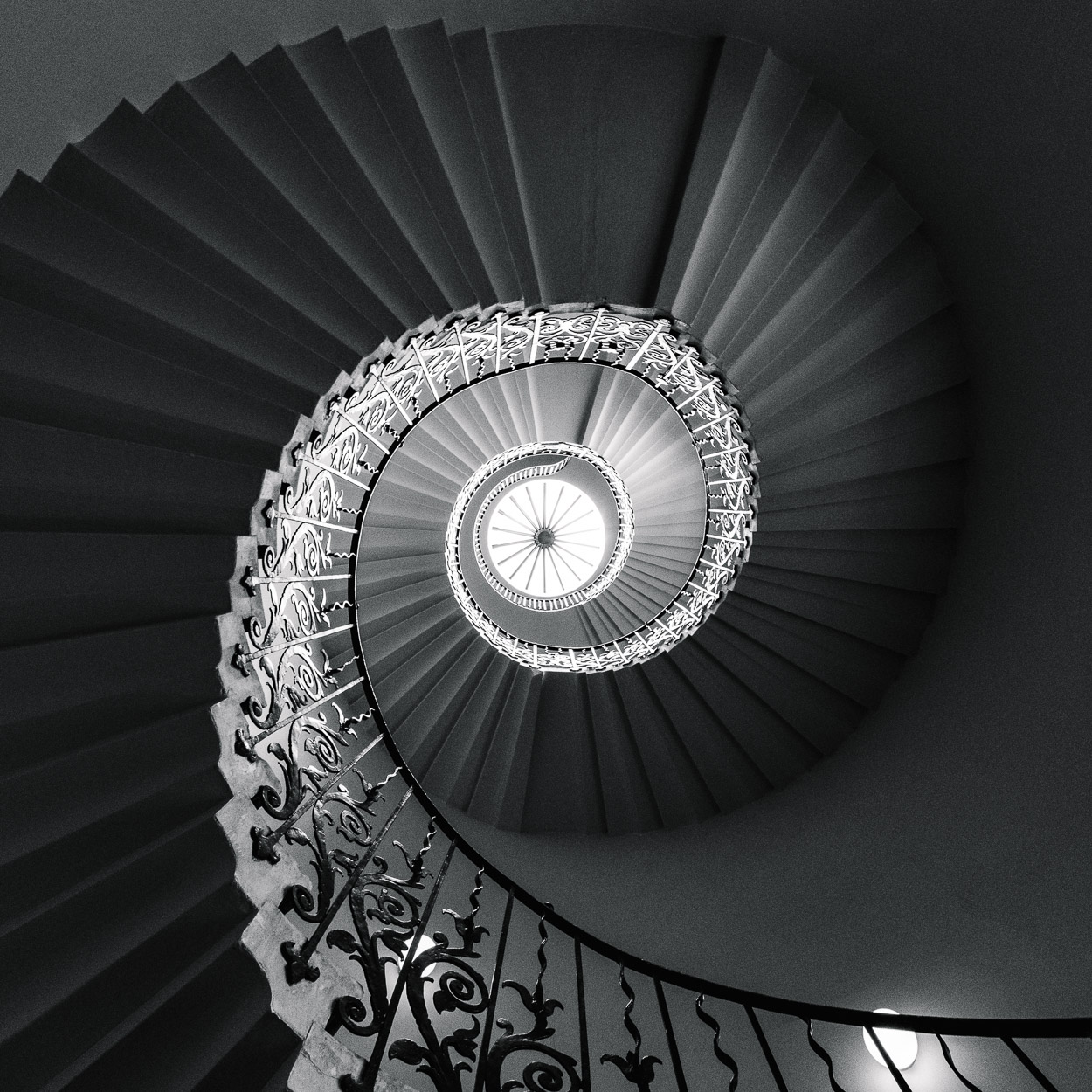 The Tulip Stairs, Greenwich, London, April 2019
