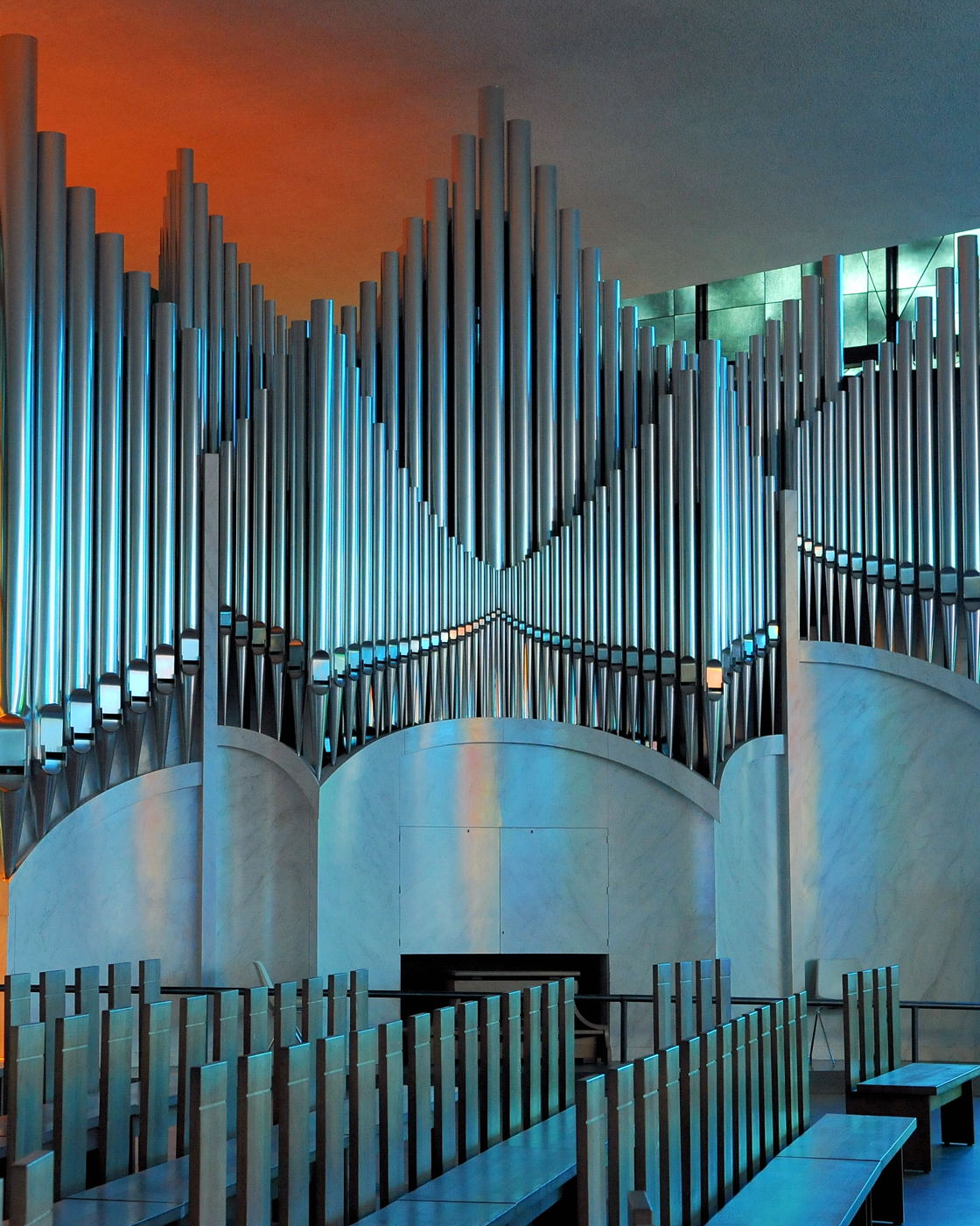 Concerto d'organo e colori.