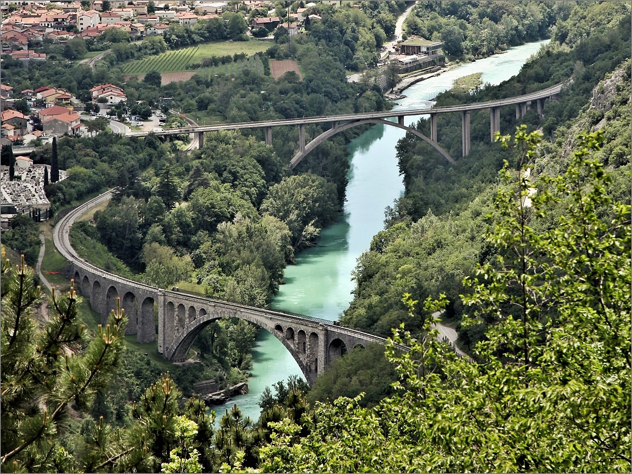 I ponti di Solkan (Slovenia)