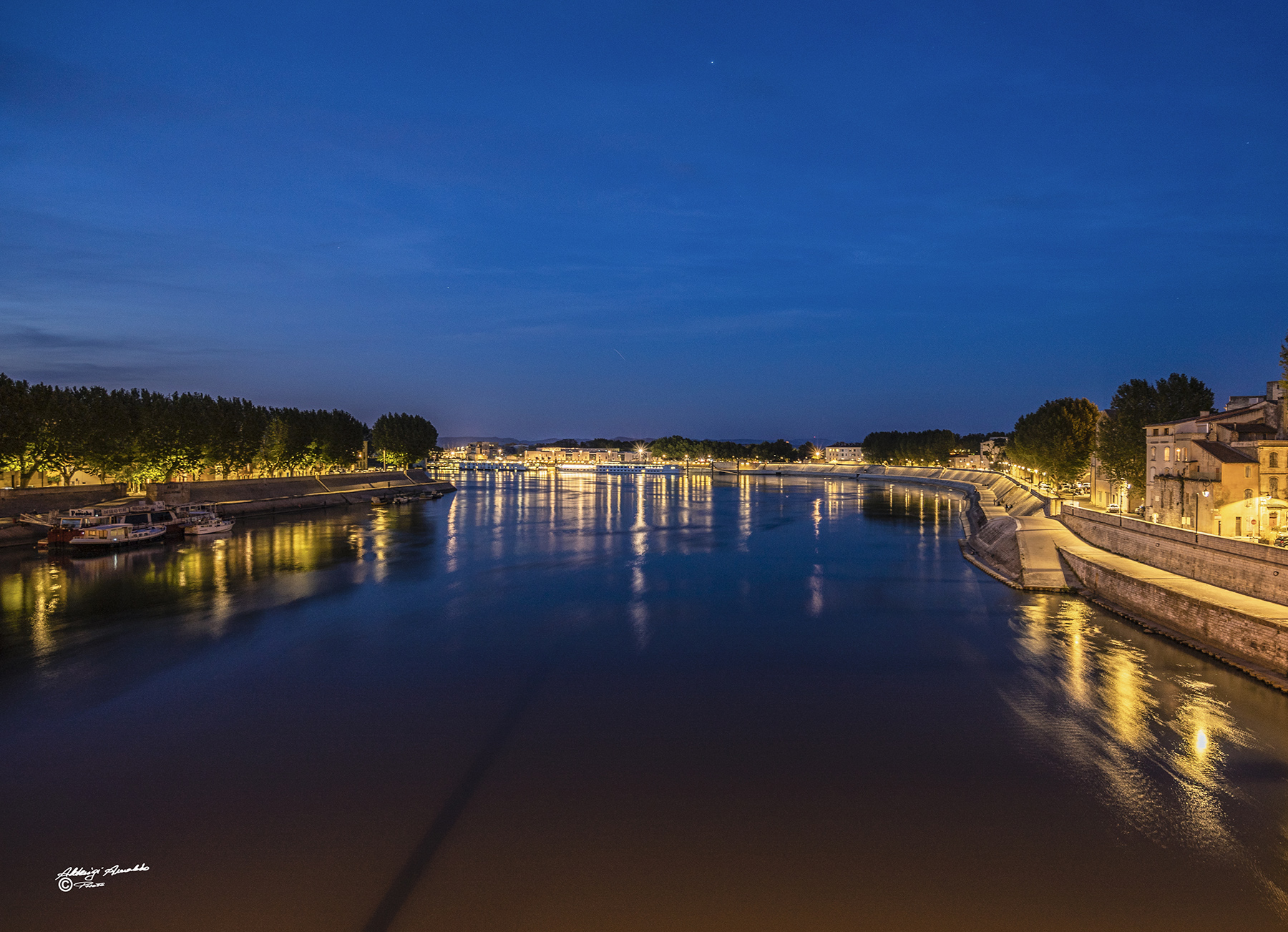 Ponte del Rodano "Arles" Ora Blu..
