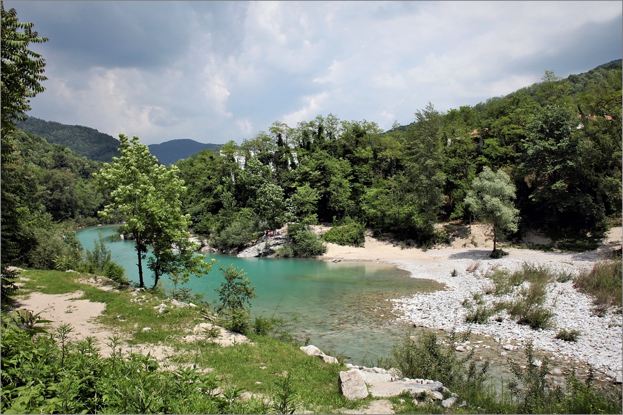 Isonzo presso Kanal (Slovenia)
