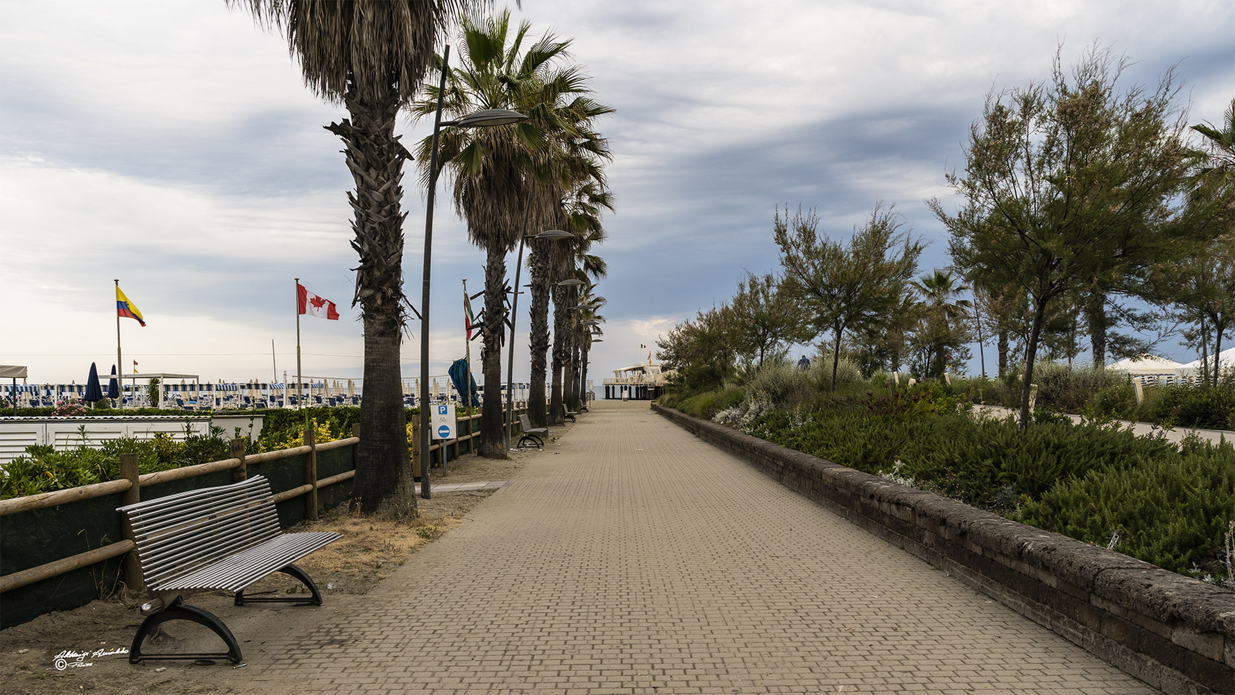 Passeggio verso il mare..