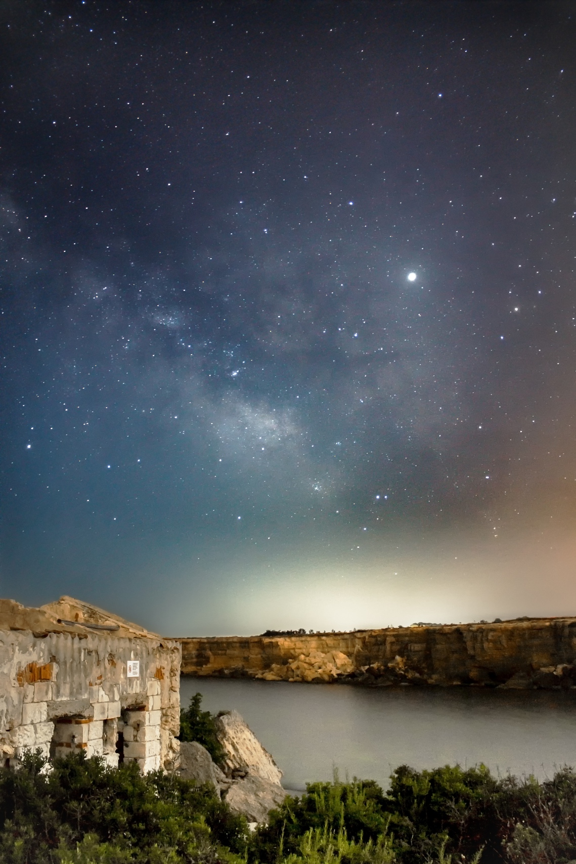 Milky way on the Pillirina