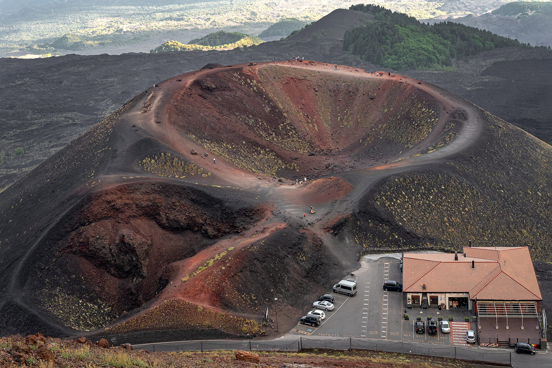 Etna, Crateri Silvestri...