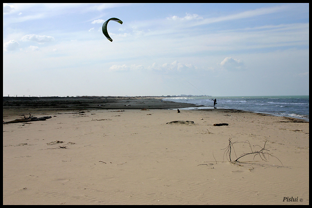 A spasso con il kite